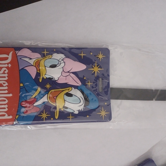 costco Other Disneyland Resort Donald Daisy Duck Luggage Tag Brand